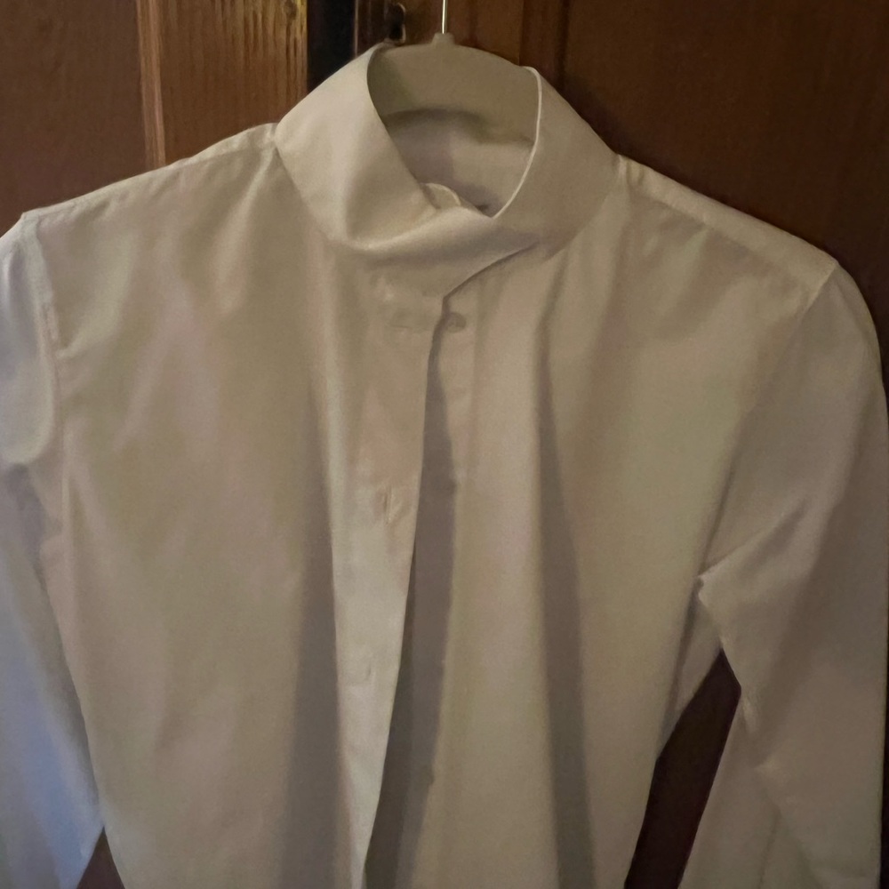 Equestrian White Show Shirt
